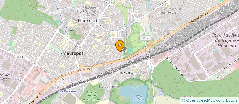 localisation de l'entreprise MONSIEUR EMMANUEL ROUSSEL  ELANCOURT