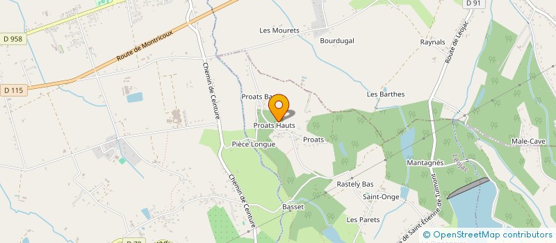 localisation de l'entreprise MONSIEUR EMMANUEL ROUX à LEOJAC