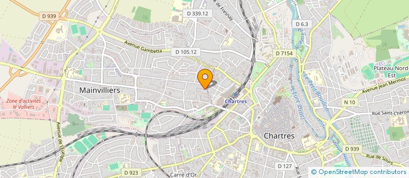 localisation de l'entreprise MONSIEUR EMMANUEL ROUX à MAINVILLIERS