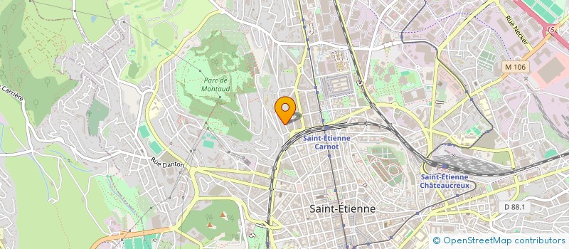 localisation de l'entreprise MONSIEUR EMMANUEL ROZAND à SAINT-ETIENNE