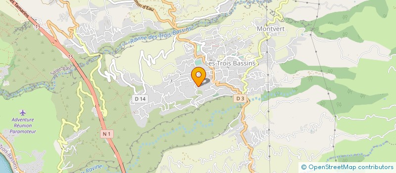 localisation de l'entreprise MONSIEUR EMMANUEL SADEYEN  LES TROIS-BASSINS