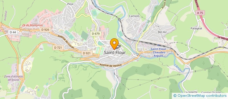 localisation de l'entreprise MONSIEUR EMMANUEL SAIDI à SAINT-FLOUR