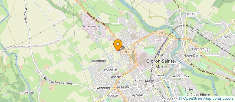 localisation de l'entreprise MONSIEUR EMMANUEL SALGADO FERREIRA à OLORON-SAINTE-MARIE