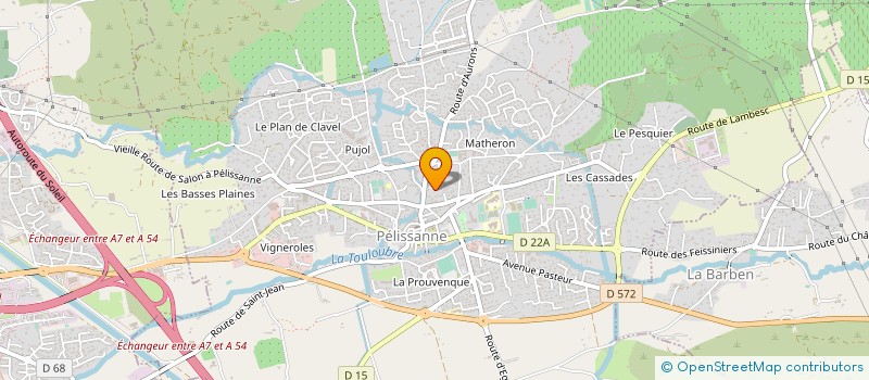 localisation de l'entreprise MONSIEUR EMMANUEL SALIQUES  PELISSANNE