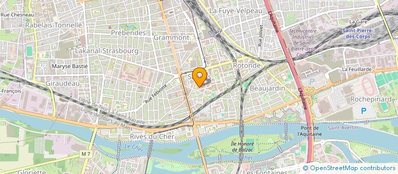 localisation de l'entreprise MONSIEUR EMMANUEL SAMBO  TOURS