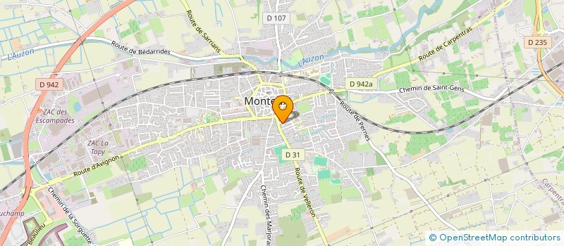 localisation de l'entreprise MONSIEUR EMMANUEL SANTIAGO  MONTEUX