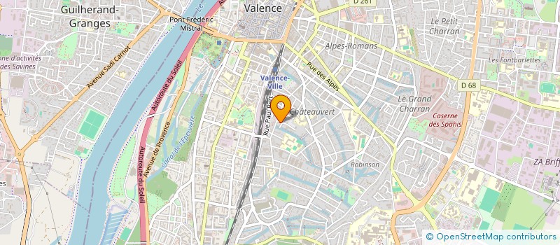 localisation de l'entreprise MONSIEUR EMMANUEL SAPET à VALENCE