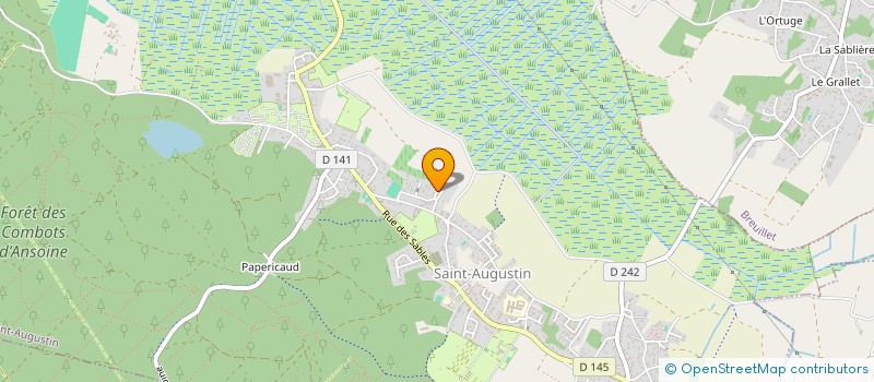 localisation de l'entreprise MONSIEUR EMMANUEL SAUQUET  SAINT-AUGUSTIN