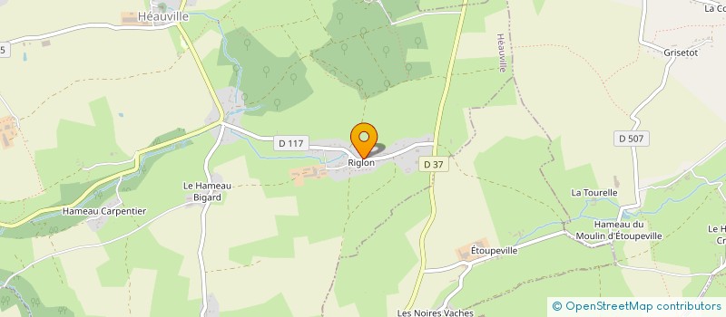 localisation de l'entreprise MONSIEUR EMMANUEL SAUVEY  HEAUVILLE