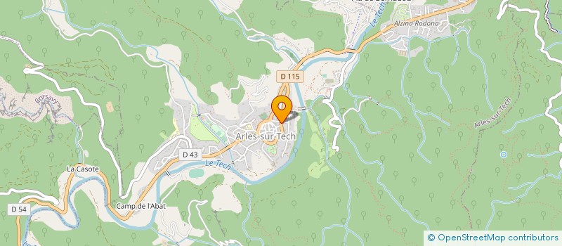 localisation de l'entreprise MONSIEUR EMMANUEL SAVIGNAC  CORSAVY