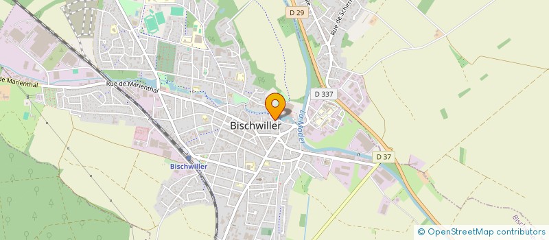 localisation de l'entreprise MONSIEUR EMMANUEL SCHIRMER  BISCHWILLER