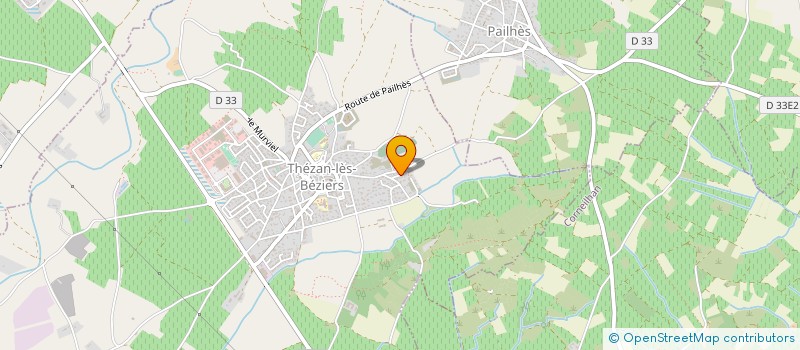 localisation de l'entreprise MONSIEUR EMMANUEL SCHMIT à THEZAN-LES-BEZIERS