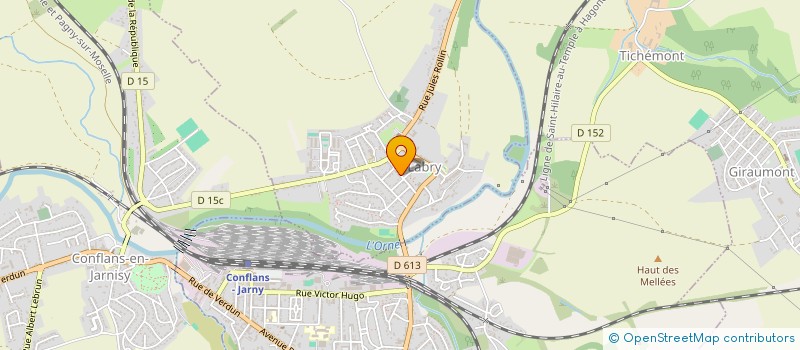 localisation de l'entreprise MONSIEUR EMMANUEL SCHONECKER  LABRY