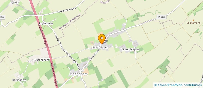 localisation de l'entreprise MONSIEUR EMMANUEL SCHUPPE  MORINGHEM