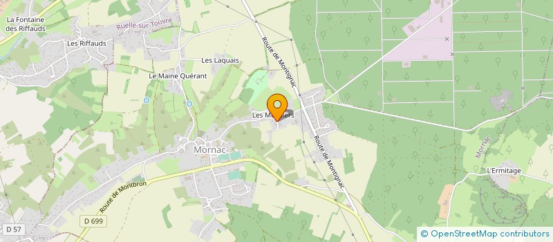 localisation de l'entreprise MONSIEUR EMMANUEL SEGUINOT à MORNAC