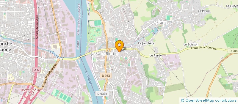localisation de l'entreprise MONSIEUR EMMANUEL SEGURA à JASSANS-RIOTTIER