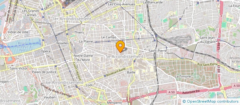 localisation de l'entreprise MONSIEUR EMMANUEL SIDOINE à MARSEILLE