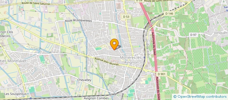 localisation de l'entreprise MONSIEUR EMMANUEL SIGNOL  MORIERES-LES-AVIGNON