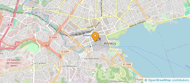 localisation de l'entreprise MONSIEUR EMMANUEL SIINO à ANNECY