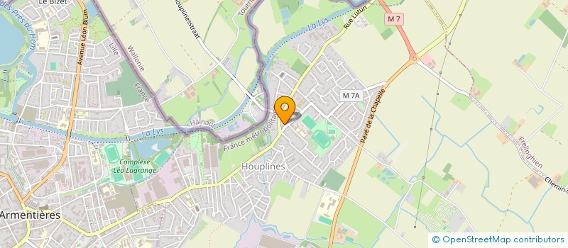 localisation de l'entreprise MONSIEUR EMMANUEL SIMAO MOTA  HOUPLINES