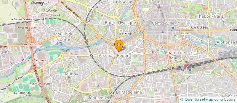 localisation de l'entreprise MONSIEUR EMMANUEL SIMONNET à RENNES