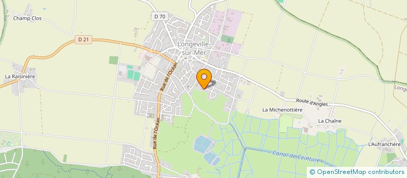 localisation de l'entreprise MONSIEUR EMMANUEL SIMONNET-ROSSIGNOL  LONGEVILLE-SUR-MER