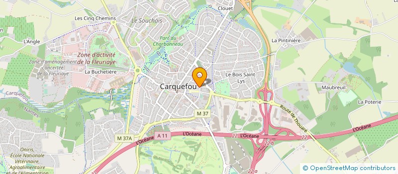 localisation de l'entreprise MONSIEUR EMMANUEL SIVATTE ET à CARQUEFOU