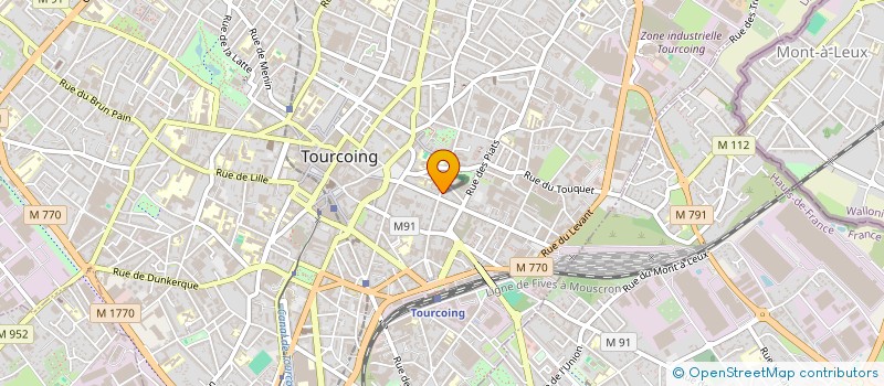 localisation de l'entreprise MONSIEUR EMMANUEL SOARES  TOURCOING