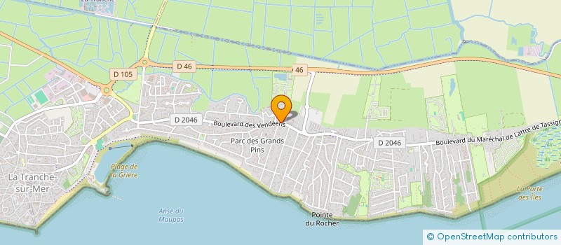 localisation de l'entreprise MONSIEUR EMMANUEL SOUCHARD  FOUSSAIS-PAYRE