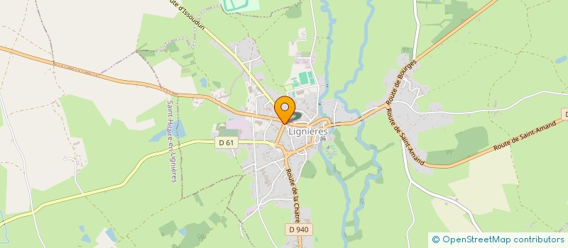 localisation de l'entreprise MONSIEUR EMMANUEL SOULAS  LIGNIERES