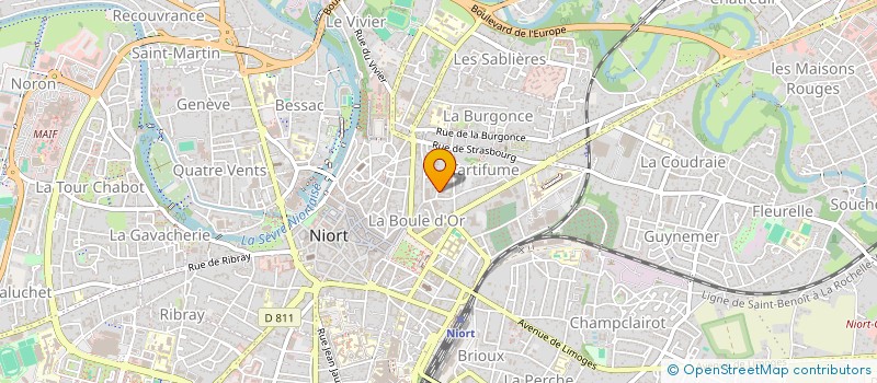 localisation de l'entreprise MONSIEUR EMMANUEL SOULET  NIORT