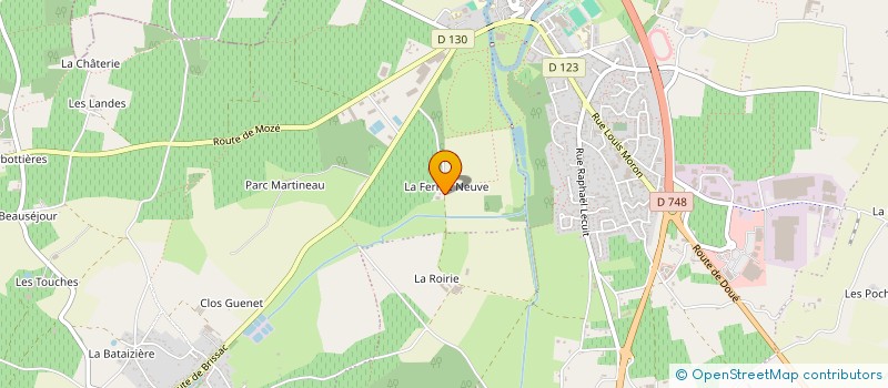 localisation de l'entreprise MONSIEUR EMMANUEL SPINNEWYN à BRISSAC LOIRE AUBANCE