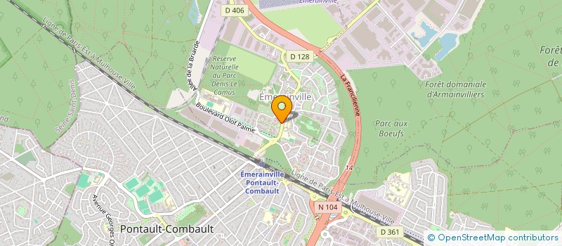 localisation de l'entreprise MONSIEUR EMMANUEL SRIRAMALU  EMERAINVILLE