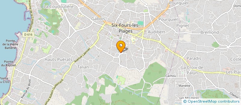 localisation de l'entreprise MONSIEUR EMMANUEL SUEDOIS à SIX-FOURS-LES-PLAGES