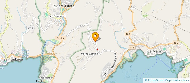 localisation de l'entreprise MONSIEUR EMMANUEL SUZAN  LE MARIN