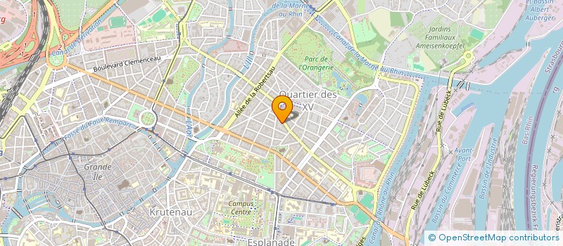 localisation de l'entreprise MONSIEUR EMMANUEL SUZAN à STRASBOURG