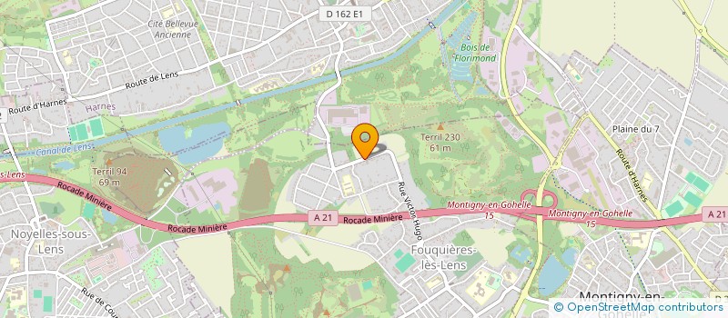 localisation de l'entreprise MONSIEUR EMMANUEL SWITALA  FOUQUIERES-LES-LENS