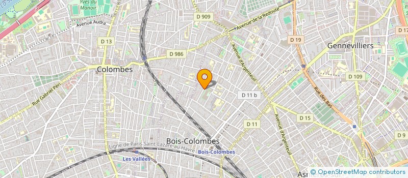 localisation de l'entreprise MONSIEUR EMMANUEL SYS à BOIS-COLOMBES