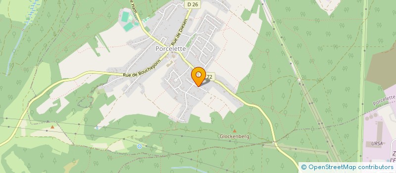 localisation de l'entreprise MONSIEUR EMMANUEL SZAMBURSKI  CREUTZWALD