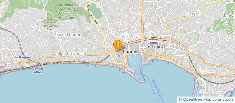 localisation de l'entreprise MONSIEUR EMMANUEL TACCHINO à CANNES