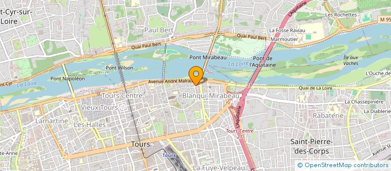 localisation de l'entreprise MONSIEUR EMMANUEL TACHEAU  SAINT-LAURENT-EN-GATINES