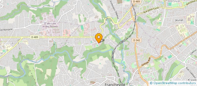 localisation de l'entreprise MONSIEUR EMMANUEL TALLARON  FRANCHEVILLE