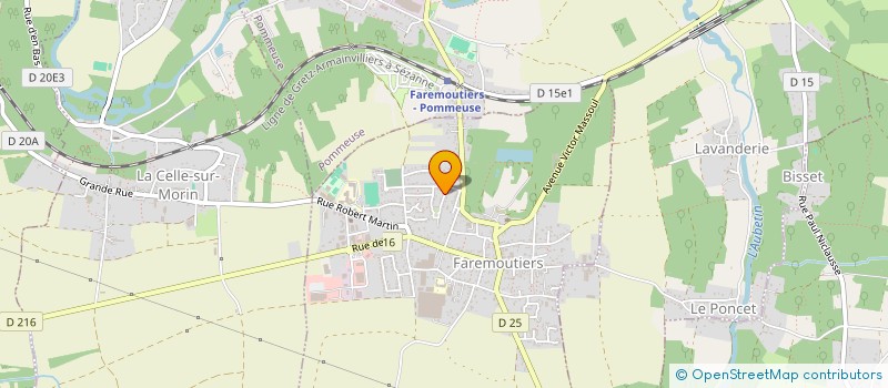 localisation de l'entreprise MONSIEUR EMMANUEL TCHEUKAM  FAREMOUTIERS