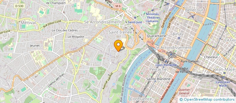 localisation de l'entreprise MONSIEUR EMMANUEL TERTRAIS à LYON