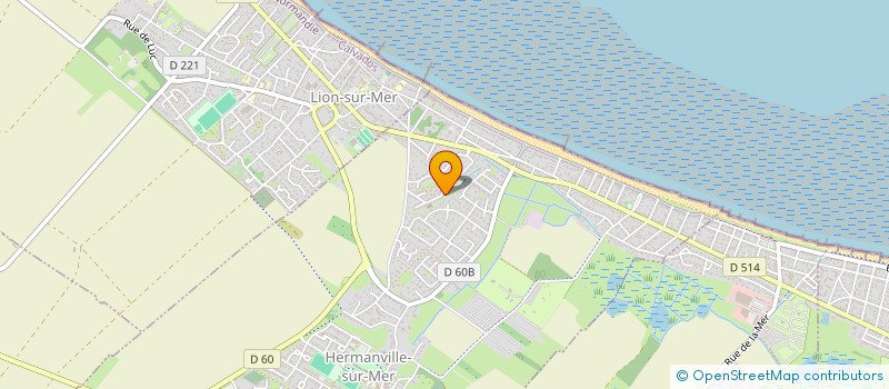 localisation de l'entreprise MONSIEUR EMMANUEL TESSON  HERMANVILLE-SUR-MER