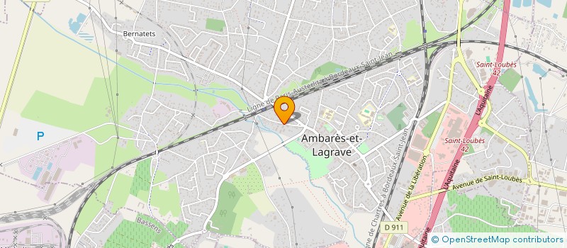 localisation de l'entreprise MONSIEUR EMMANUEL TEXIER à AMBARES-ET-LAGRAVE