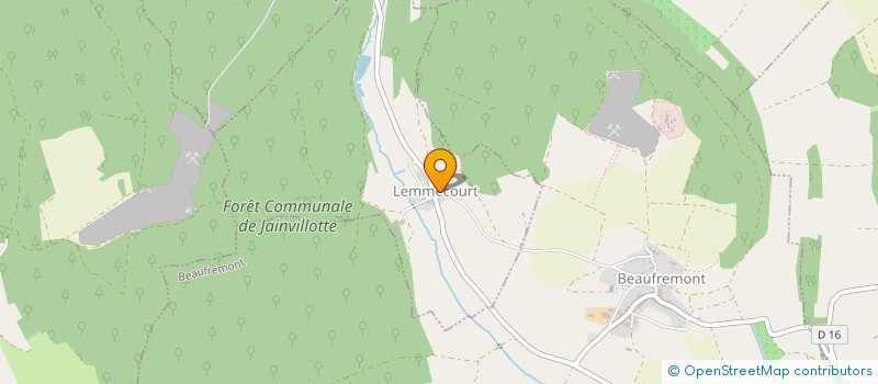 localisation de l'entreprise MONSIEUR EMMANUEL THIEBAUT  LEMMECOURT