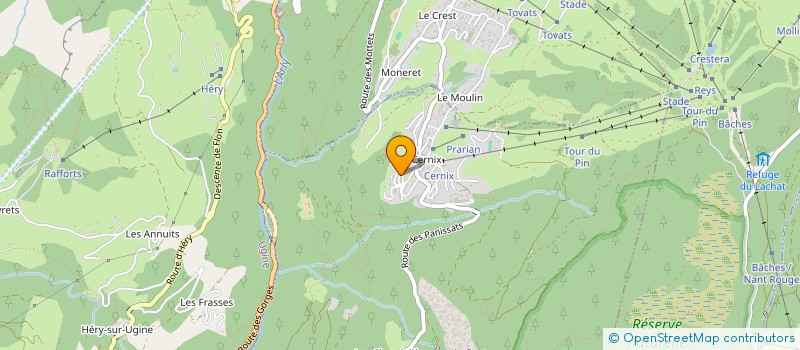 localisation de l'entreprise MONSIEUR EMMANUEL THIERY  COHENNOZ