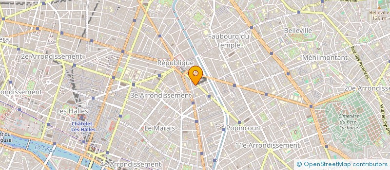 localisation de l'entreprise MONSIEUR EMMANUEL THIESSELIN  PARIS