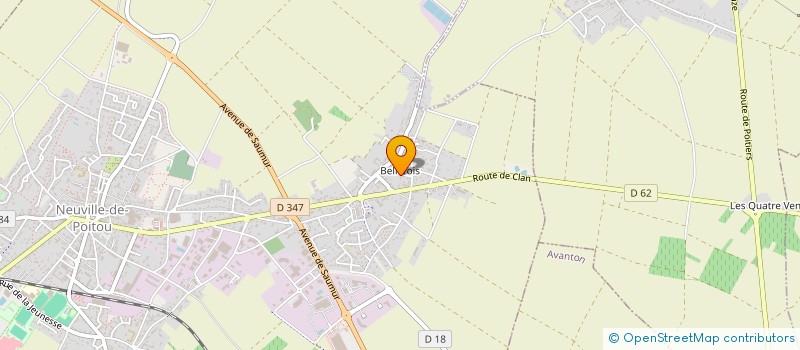 localisation de l'entreprise MONSIEUR EMMANUEL THOMAS  NEUVILLE-DE-POITOU